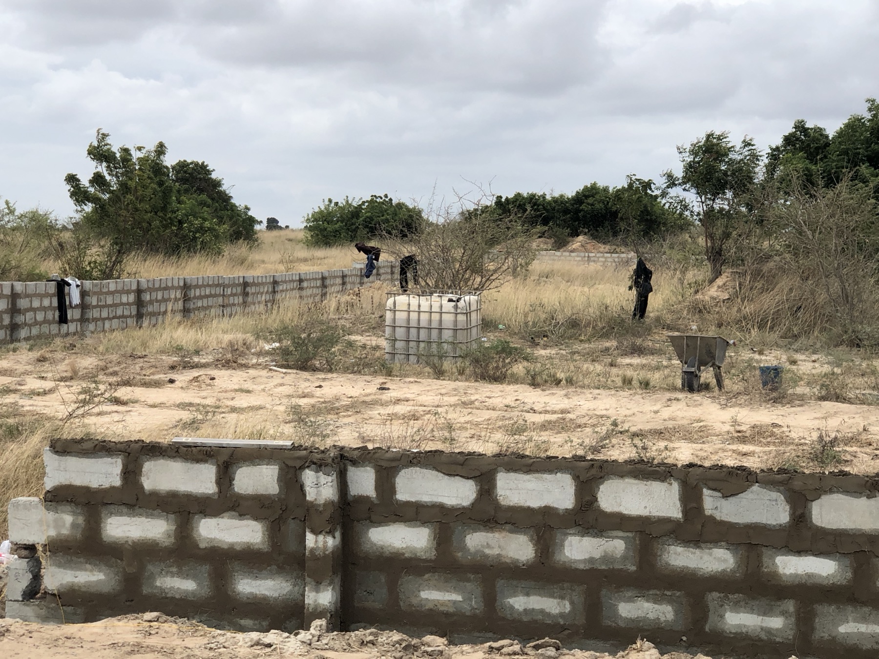 Plots of fenced land at MelDAK Realty's Tsopoli site